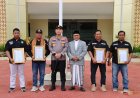 Polres Sumenep Berikan Penghargaan Kepada 5 Warga yang Bantu Tugas Kepolisian