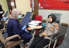 Humas Polres Sumenep Gelar Donor Darah, Peringati Hari Jadi Humas Polri ke-74